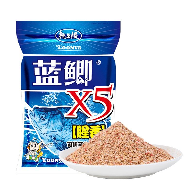 龙王恨蓝鲫X5腥香鱼饵钓鱼饵料野钓鲫鱼垂钓味型诱鱼通用,户外/登山/野营/旅行用品,活饵/谷麦饵等饵料,淘宝优惠券,粉丝福利购,淘宝优惠卷