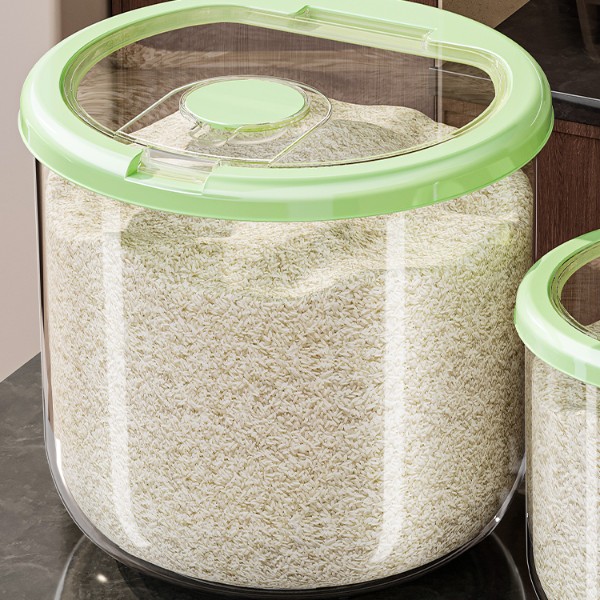 米桶储米箱防虫米桶储米大容量米桶厨房防潮储粮保鲜密封米桶透明