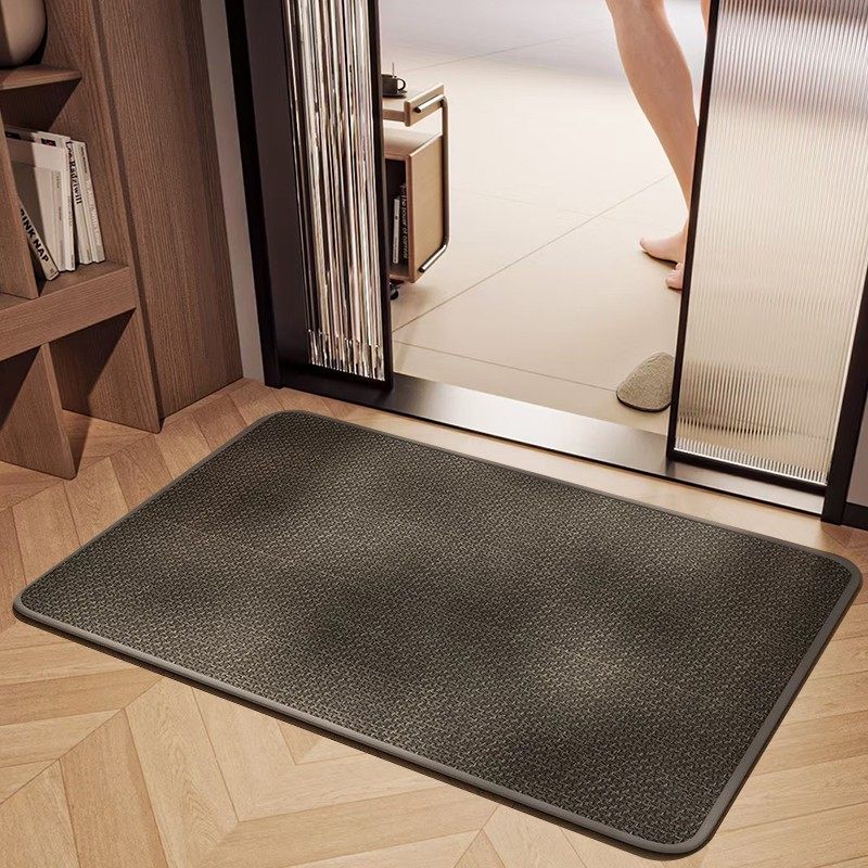 亚麻编织浴室地垫卫生间吸水垫厕所进门口防滑脚垫洗手间速干地毯,家庭/个人清洁工具,地垫,淘宝优惠券,粉丝福利购,淘宝优惠卷
