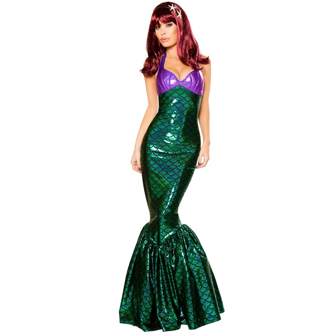 Women's Halloween Costume role play Mermaid European and Ame