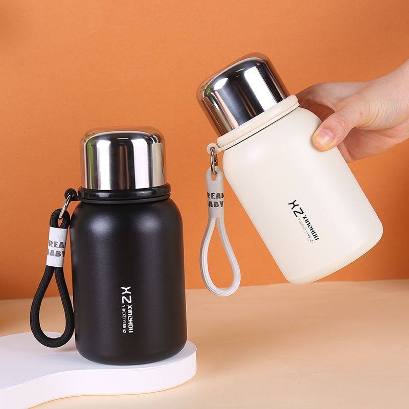 保温杯男女便携小巧水杯316不锈钢网红学生上学2024高级泡茶杯子,餐饮具,保冷/保温杯,淘宝优惠券,粉丝福利购,淘宝优惠卷