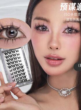 EgiAngi异姬【预谋邂逅】5D多层仿嫁接卷翘柔软轻欧分段式假睫毛