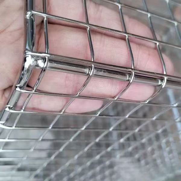 304不锈钢网篮长方形器械消毒筐超声波清洗沥水网筐大孔收纳筐篮