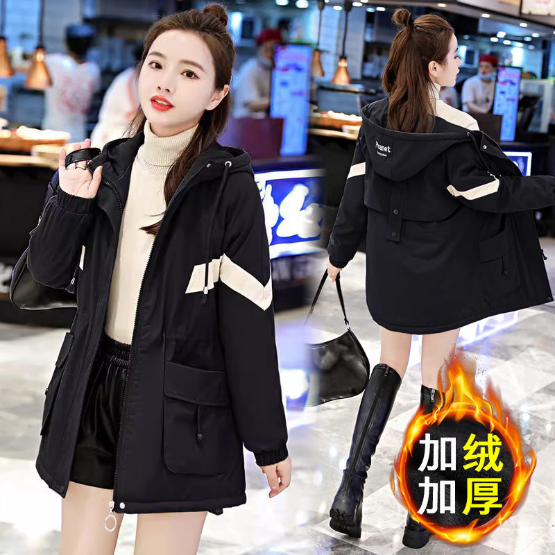 冬季派克棉服女中长款2025年新款爆款棉衣棉袄外套潮