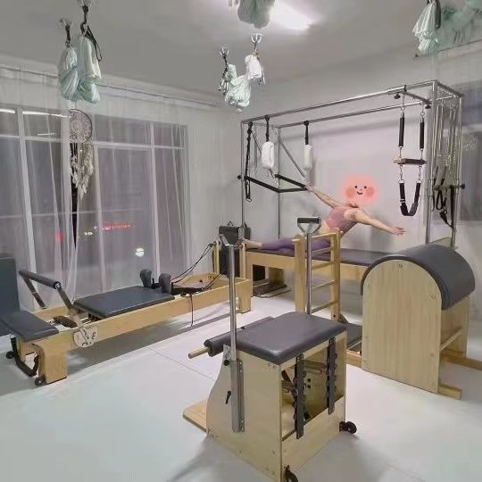 普拉提核心床塑形五件套铝合金小白床瑜伽核心床瑜伽器械普拉提床