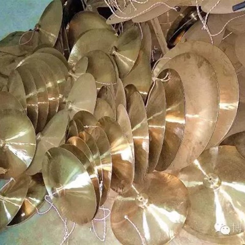 武汉广钹大镲40cm大镲大铜钹腰鼓钹大钹锣鼓镲乐器多个尺寸