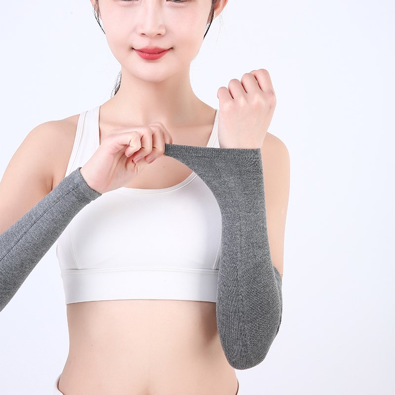 保暖护肘女春夏护臂关节防寒男护手腕胳膊长手肘保护套棉质半截袖