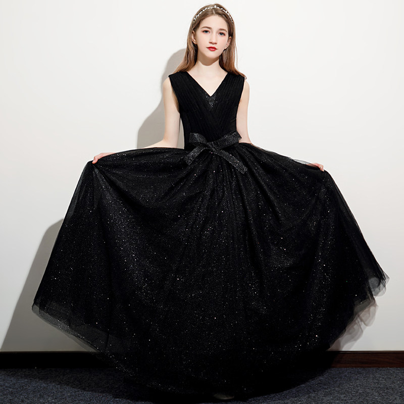 乐团演出女大童公主裙夏季高端礼服音乐会演奏钢琴演出艺考晚礼服,童装/婴儿装/亲子装,儿童礼服,淘宝优惠券,粉丝福利购,淘宝优惠卷