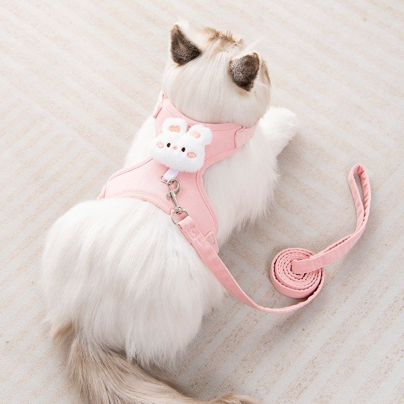 猫咪专用牵引绳背心式无毛猫布偶蓝猫防走丢胸背带猫链子遛狗绳子,宠物/宠物食品及用品,猫牵引绳,淘宝优惠券,粉丝福利购,淘宝优惠卷