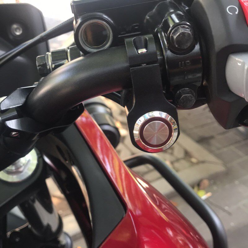 铝合金手把开关 改装加装车把防水开关 摩托大灯断电开关