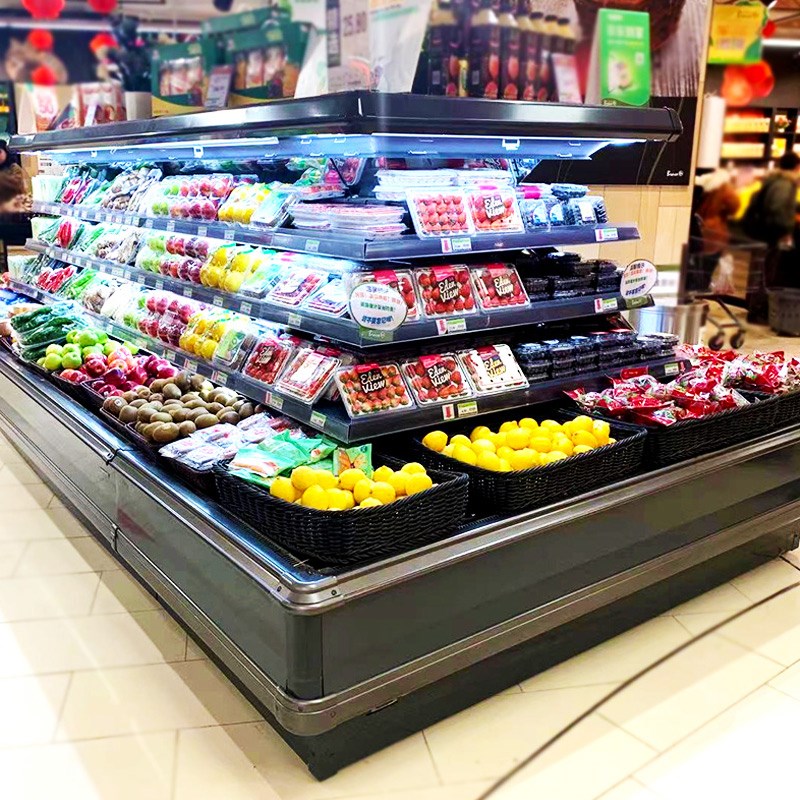 冰柜展示柜led灯条冷鲜风幕柜冷柜12v24v低压防水磁吸氛围照明灯