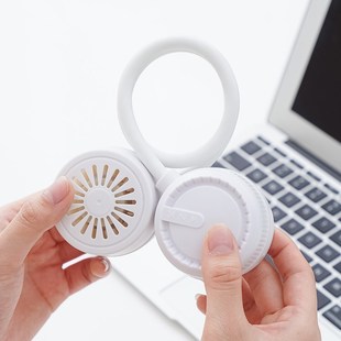 无叶挂脖风扇随身便携式 懒人小风扇制冷静音降温神器usb充电学生
