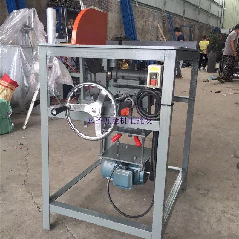 45角度手摇切割机铝合金门窗开料机幕墙切割机亚克力铝材手推台锯