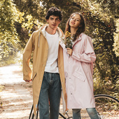 雨衣男电动车长款 防护自行车骑行防水成人雨披外套潮 全身2021新款