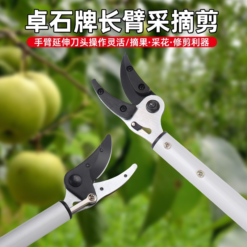 摘果剪刀高枝剪摘果神器花椒摘葡萄修树枝采果剪S高空农用家用工