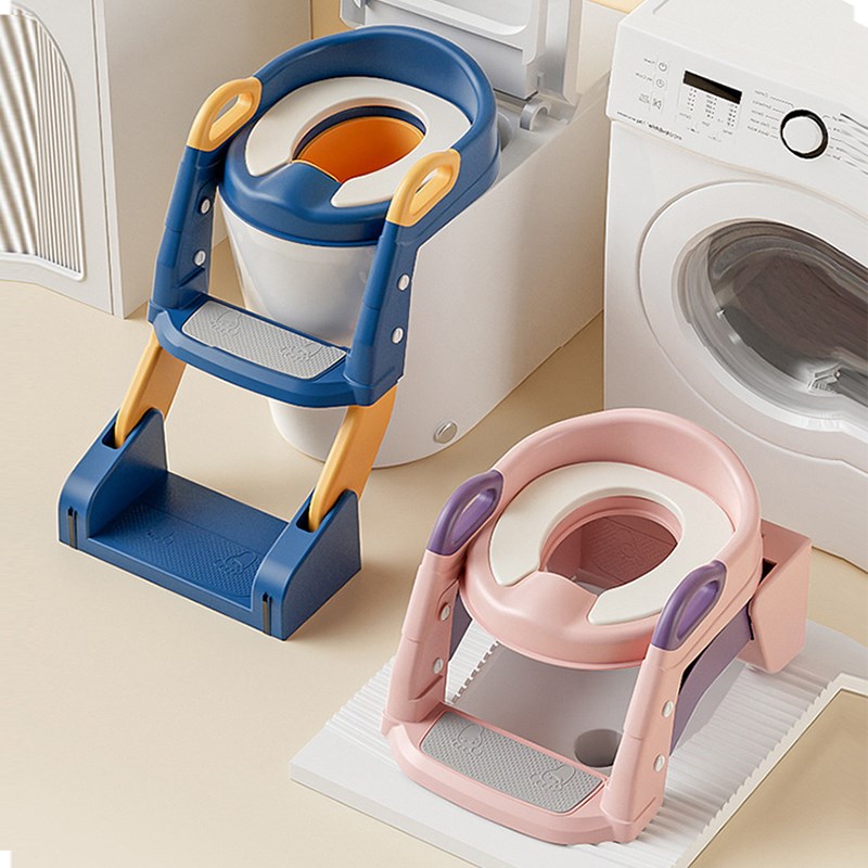儿童马桶坐便器楼梯式家用大小便尿凳男孩女宝宝阶梯架婴儿坐便圈