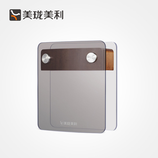 美珑美利刀架钢化玻璃刀座易清洁套刀收纳插刀P放菜刀具的架子厨