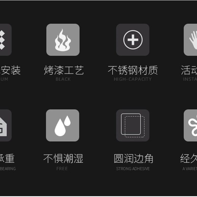 厨房锅铲置物架挂钩长杆免打孔墙上壁挂式插刀架刀具厨具收纳架子,橡塑材料及制品,尼龙板,淘宝优惠券,粉丝福利购,淘宝优惠卷