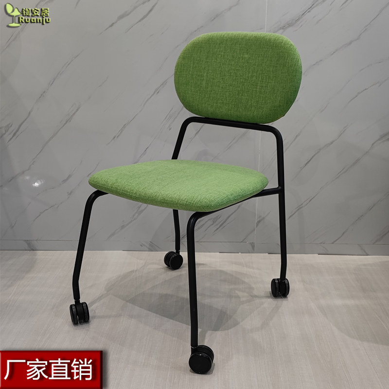 简约时尚培训椅会议椅学生椅职员办公椅家用电脑椅会客接待椅餐椅
