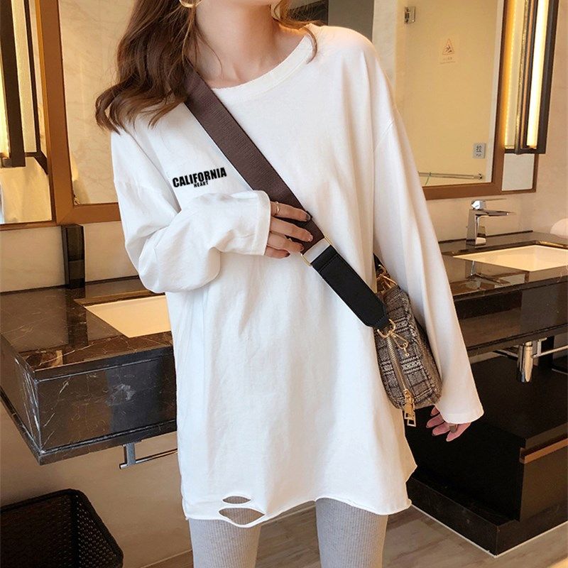 哺乳上衣服外出辣妈拉链白色可z外穿春装春秋款春季潮妈哺衣T恤期