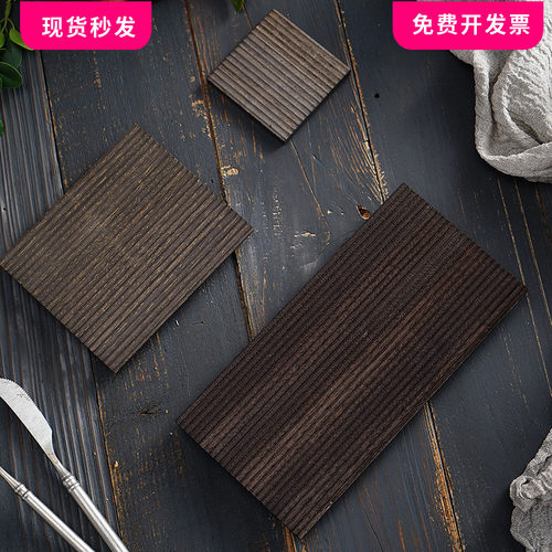 拍照木板做旧实木老木板背景板复古美食摄影背景拍照桌面场景道具