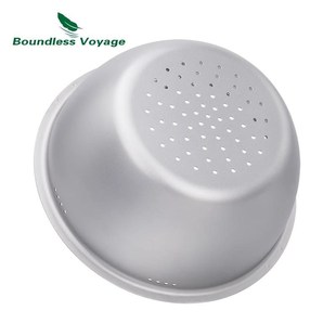 纯钛户外露营煮饭锅m有孔内胆配件炖煮焖便捷沥水篮子蒸隔蒸架蒸