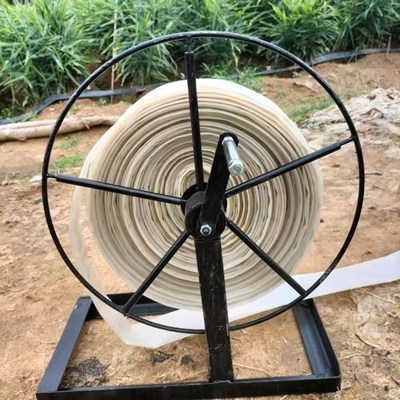 手摇式收管架卷管器农用水带收卷神器消防白龙水管收纳架盘1-6寸