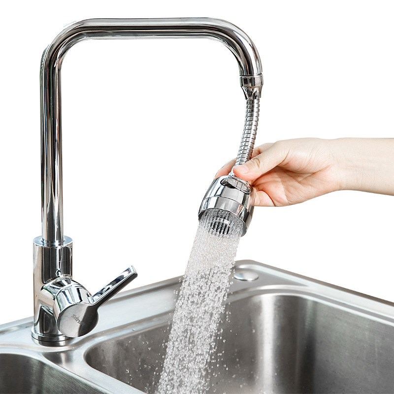 【下单立减50】水龙头防溅头延伸器过滤器冷热通用自来水软管花洒