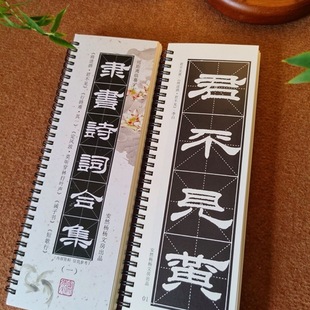 【抖隶诗词合集】安然杨杨隶书毛笔字帖将进酒定风波诫子书短歌行