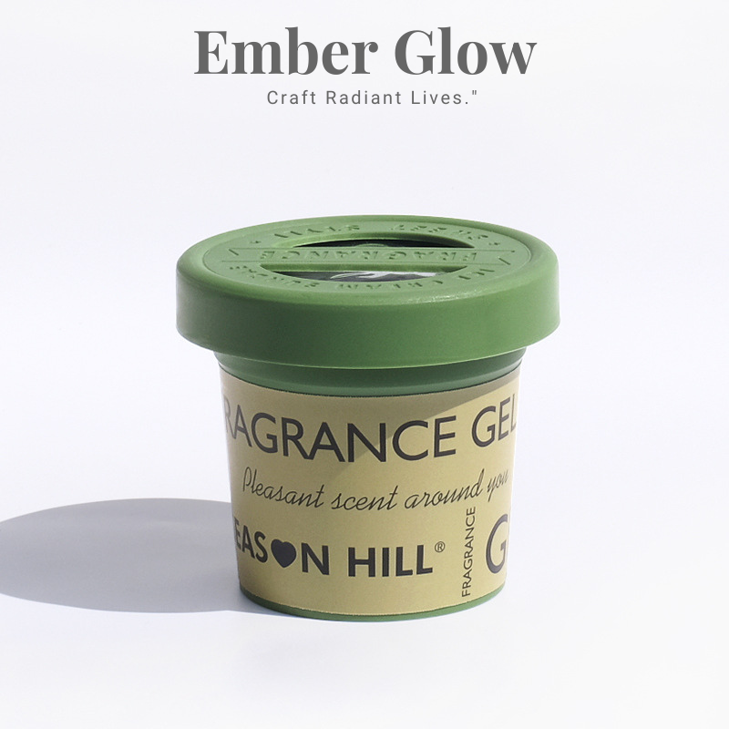 马卡龙冰淇淋无火香薰车载固体香膏 香薰室内持久家用卫生间香薰