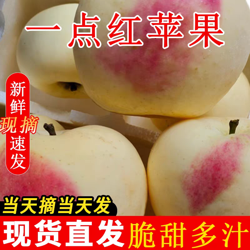 奶油富士苹果大吻一点红天使大吻彩虹果富士新鲜应季孕妇水果特大,水产肉类/新鲜蔬果/熟食,苹果,淘宝优惠券,粉丝福利购,淘宝优惠卷