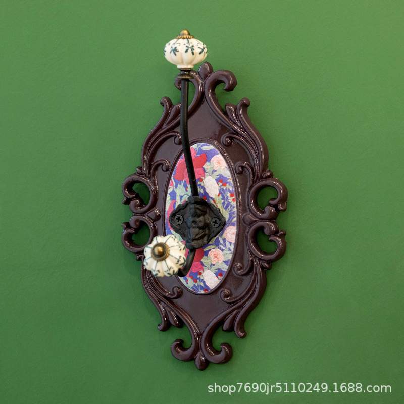 法国MAGRACE花开如梦挂钩绿色紫色2款家居创意日用装饰创意饰品