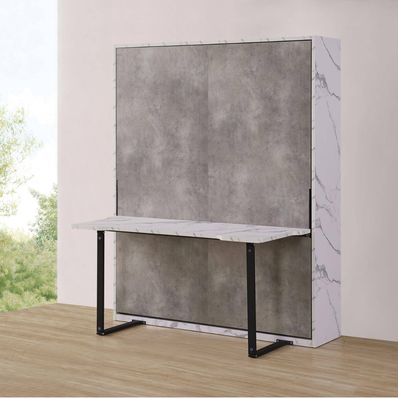 功能隐形床五金配件小户型隐藏式翻床五金墨菲床壁床带书桌