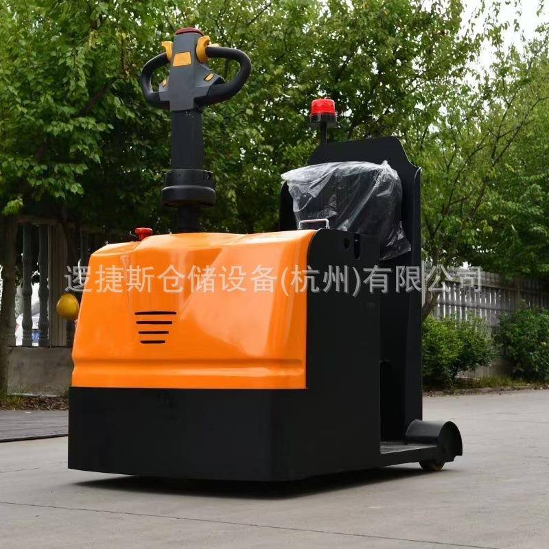 站驾式电动牵引车站立式牵引车3吨工厂用蓄电池牵引头小型拖车头