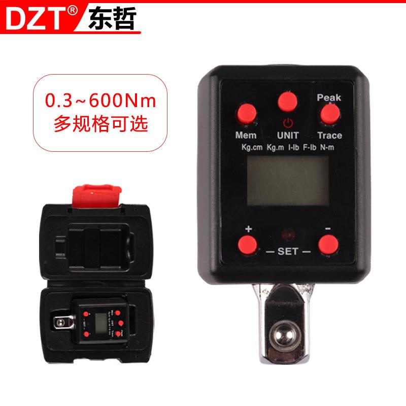 电子数显扭力扳手扭力表外接扭矩接杆扭矩表0.3-600NM扭力计