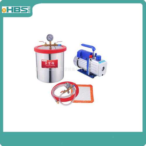 1 stage 220V vacuum pump RS-1 with 1gal vacuum chamber