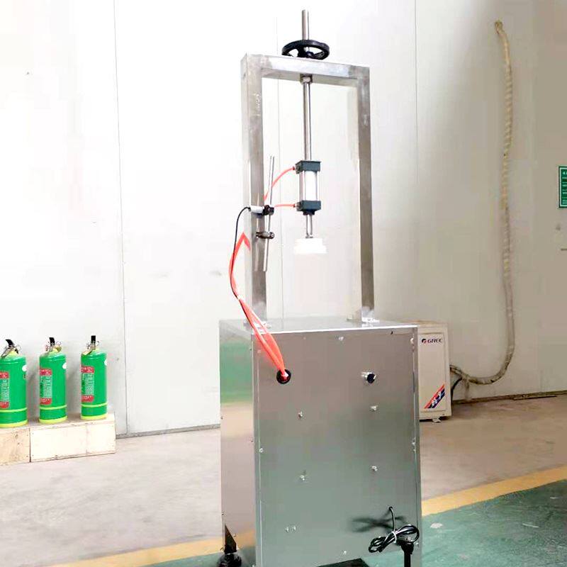 气动打盖机 油桶塑料防盗盖封口机 塑胶盖封口机 香油瓶打盖机