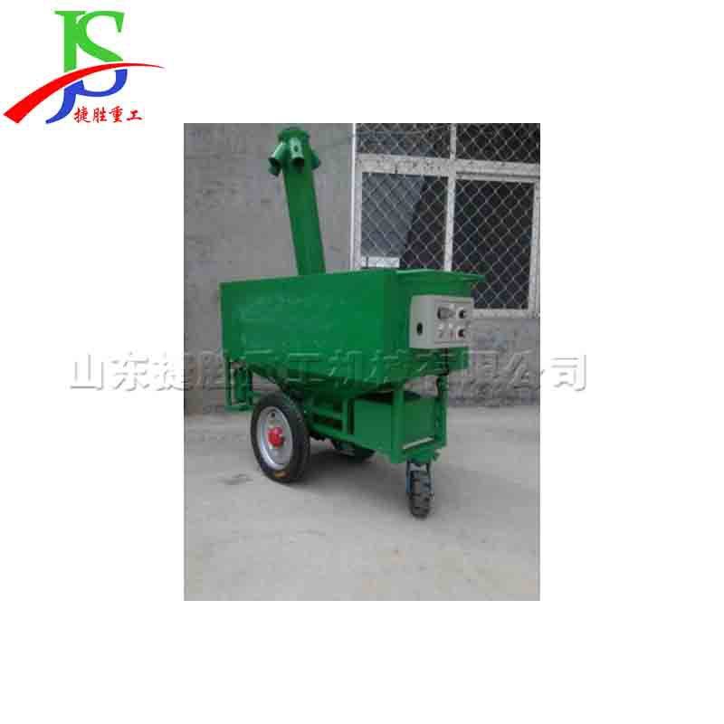 养鸡厂鸡舍鸡饲料上料车 养殖场电动喂料机 小型鸡场自动送料设备