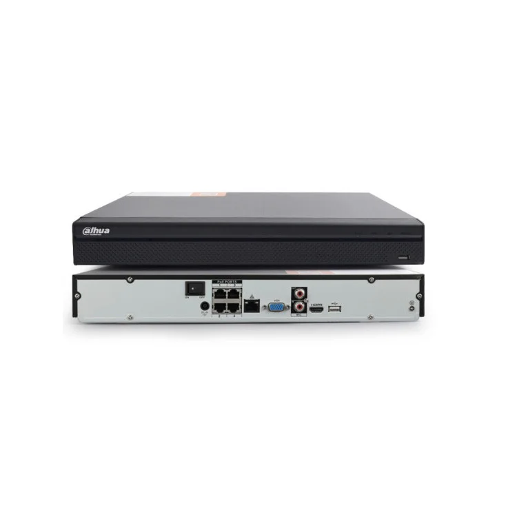 dahua 大华网络硬盘录像机 4路监控主机POE供电DH-NVR2204-P-HDS3