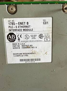 议价AB模块1785-ENET B在位拆机件 实物图拍适用