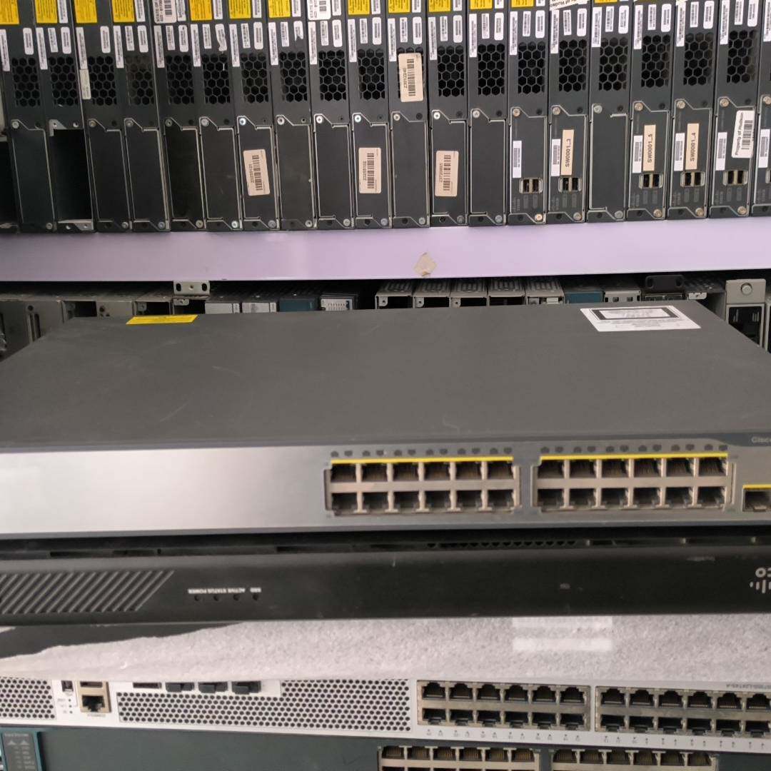 议价Cisco思科WS-C3750V2-24TS-S V05 包适用