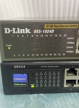 议价思科SR224LINKSYS/D-LINK1024D百兆24适用