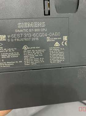 议价6ES7313-6CG04-0AB0CPU313C-2适用