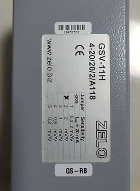 议价ZELO称重模块GSV-11H   4-20/20/2/适用