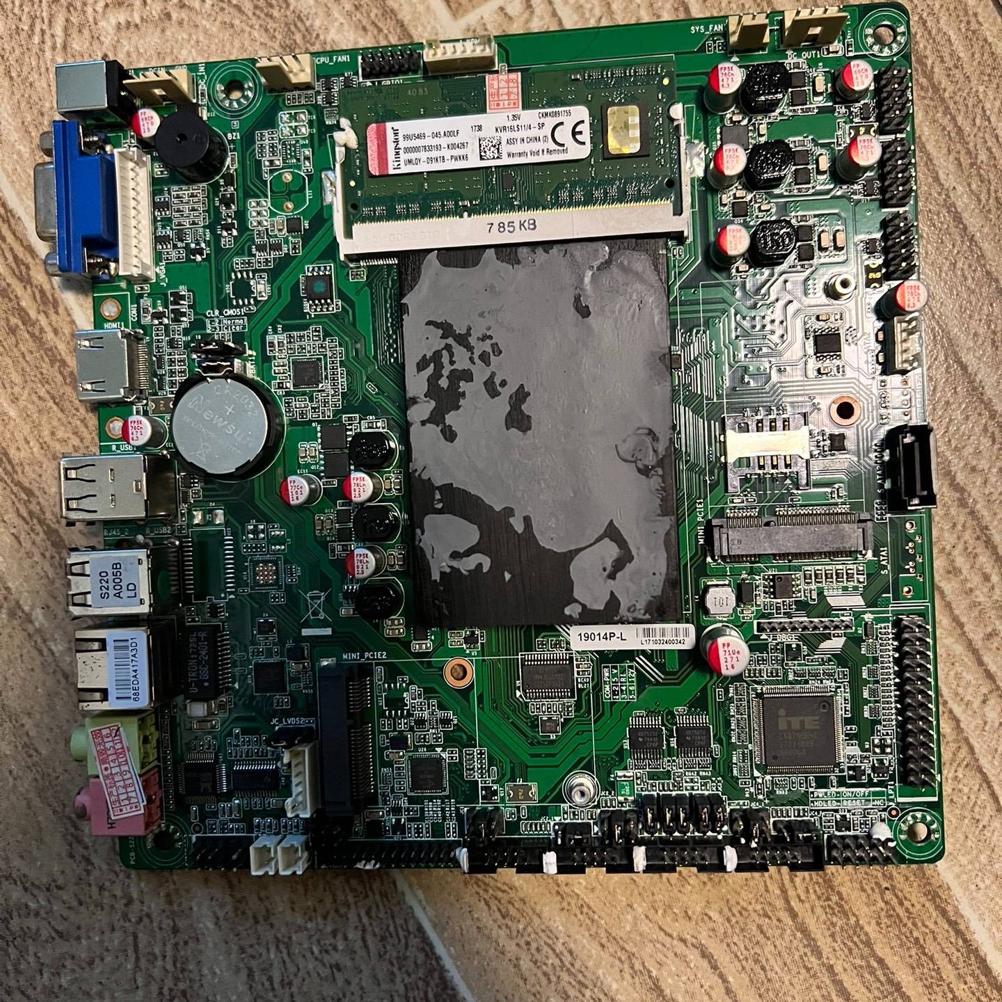 议价J1900主板信步SV1A-19014P-L一片带4g内适用