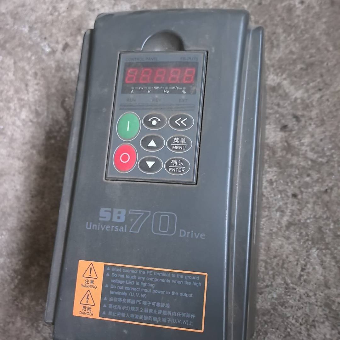议价【森兰变频器SB70G4】4KW，380V，成色适用
