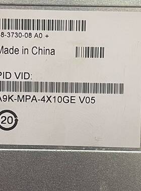 议价Cisco思科  A9K-MPA-4×10  5个适用