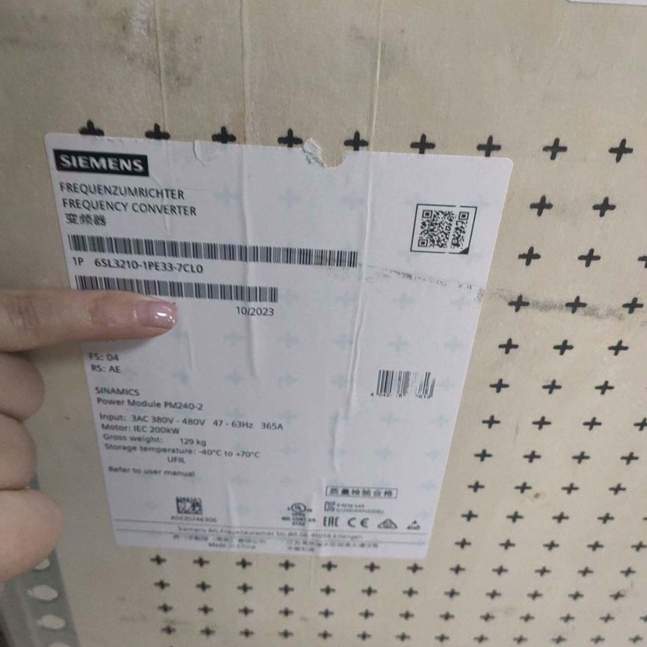 议价正品6SL3210-1PE33-7CL0现适用