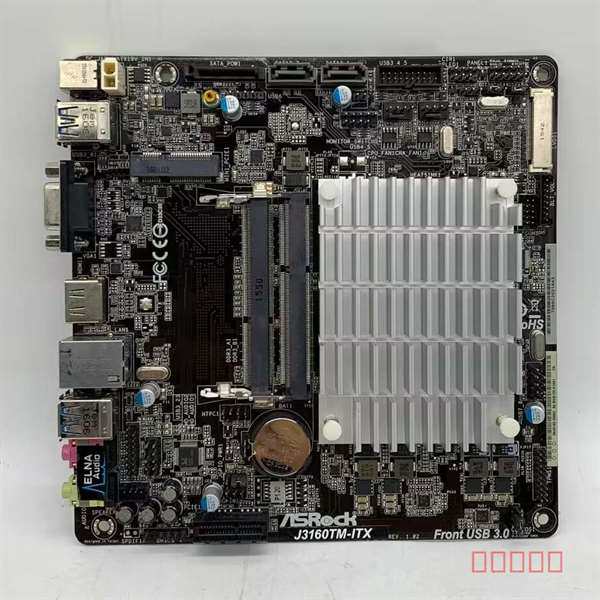 议价华擎J3160TM-ITX主板,散片配挡板适用