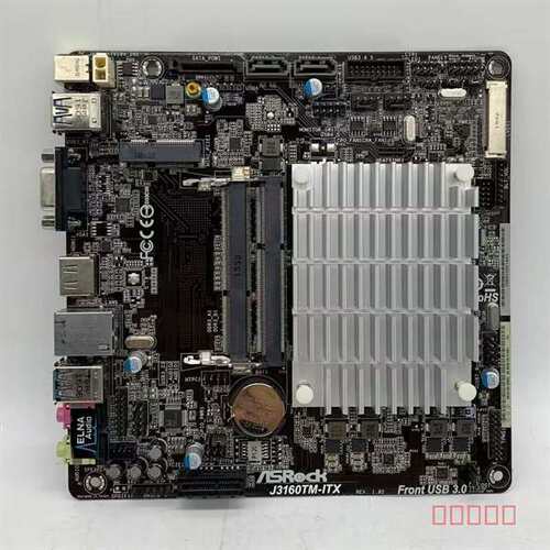 议价华擎J3160TM-ITX主板，散片配挡板适用